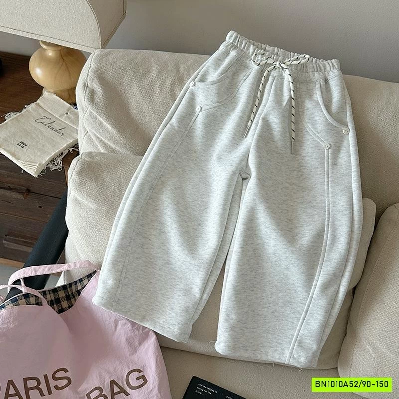 QUẦN NỈ SUÔNG GÂN TRƯỚC