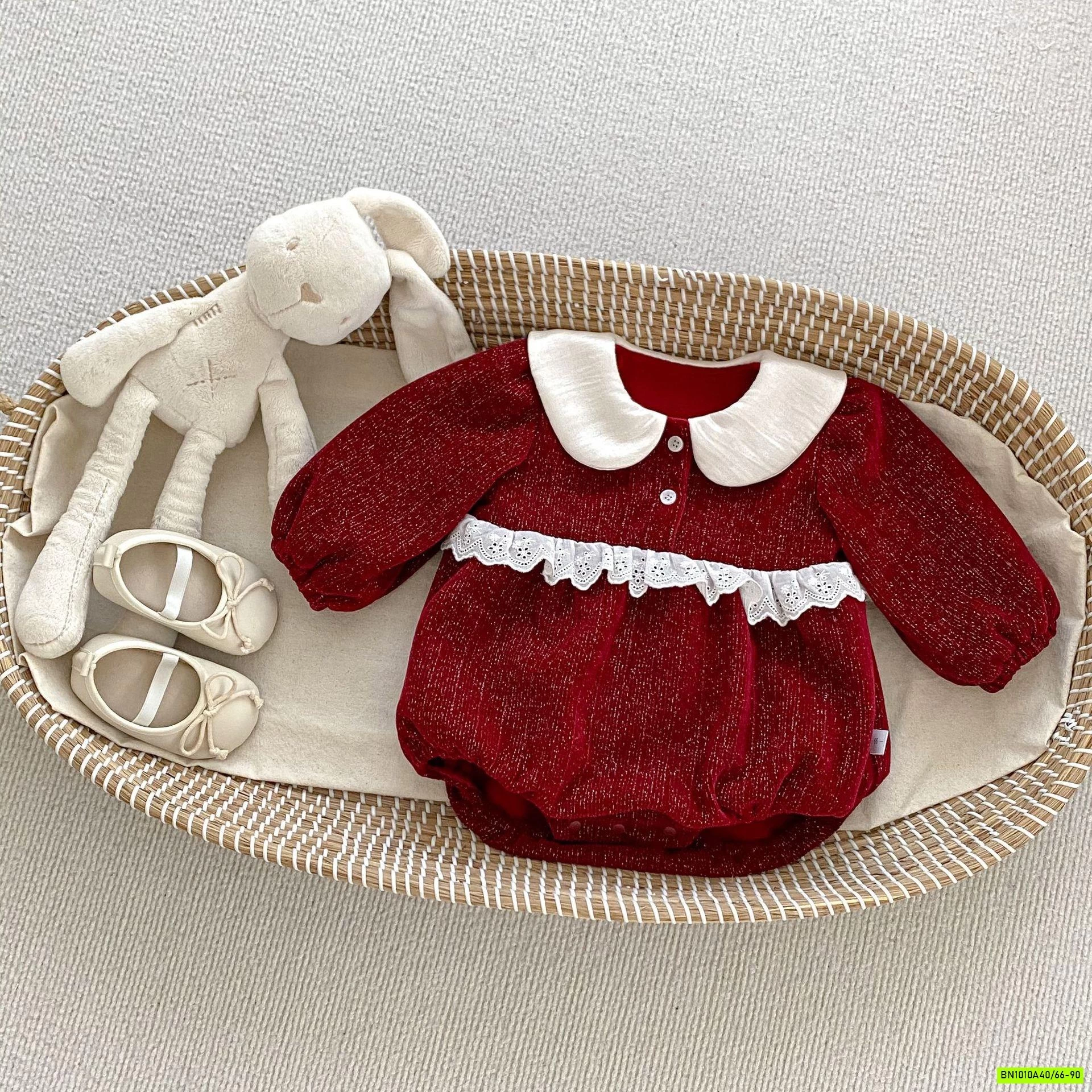 BODY NHUNG ĐỎ LÓT LÔNG