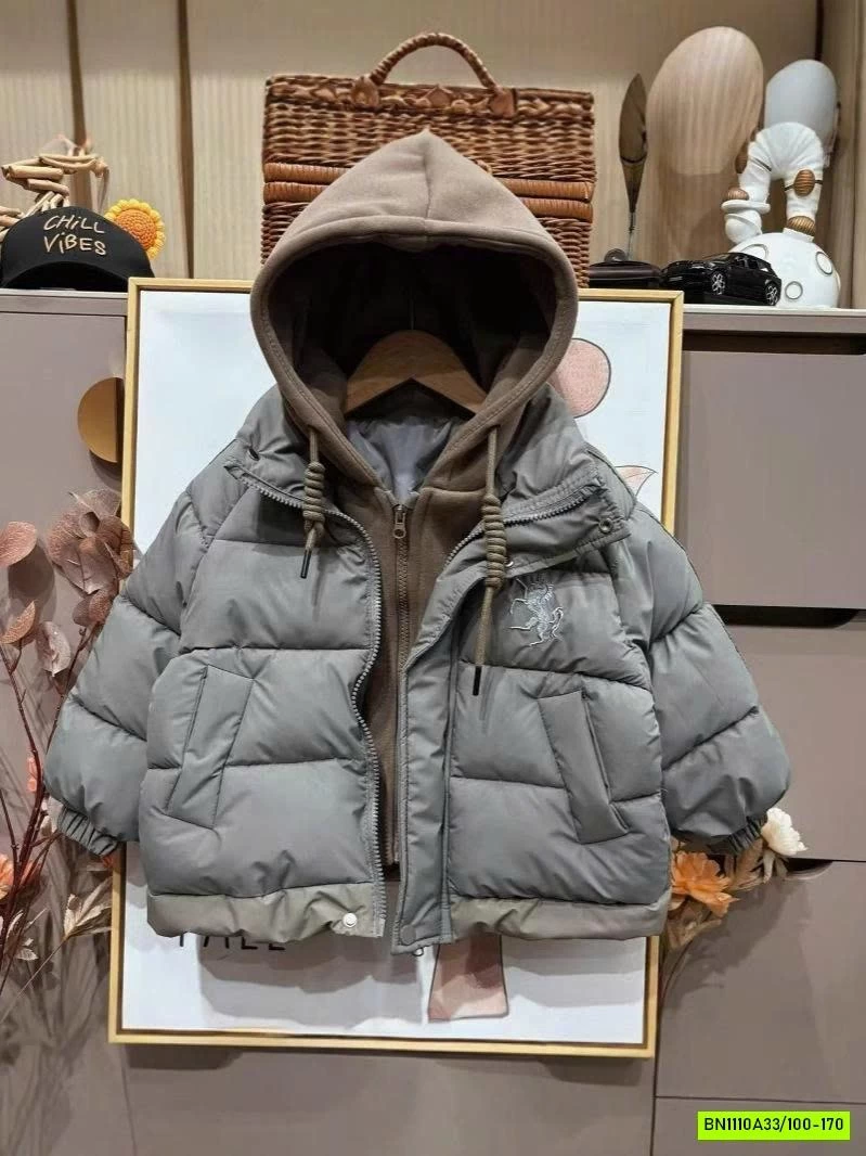 KHOÁC PHAO LIỀN MŨ NỈ