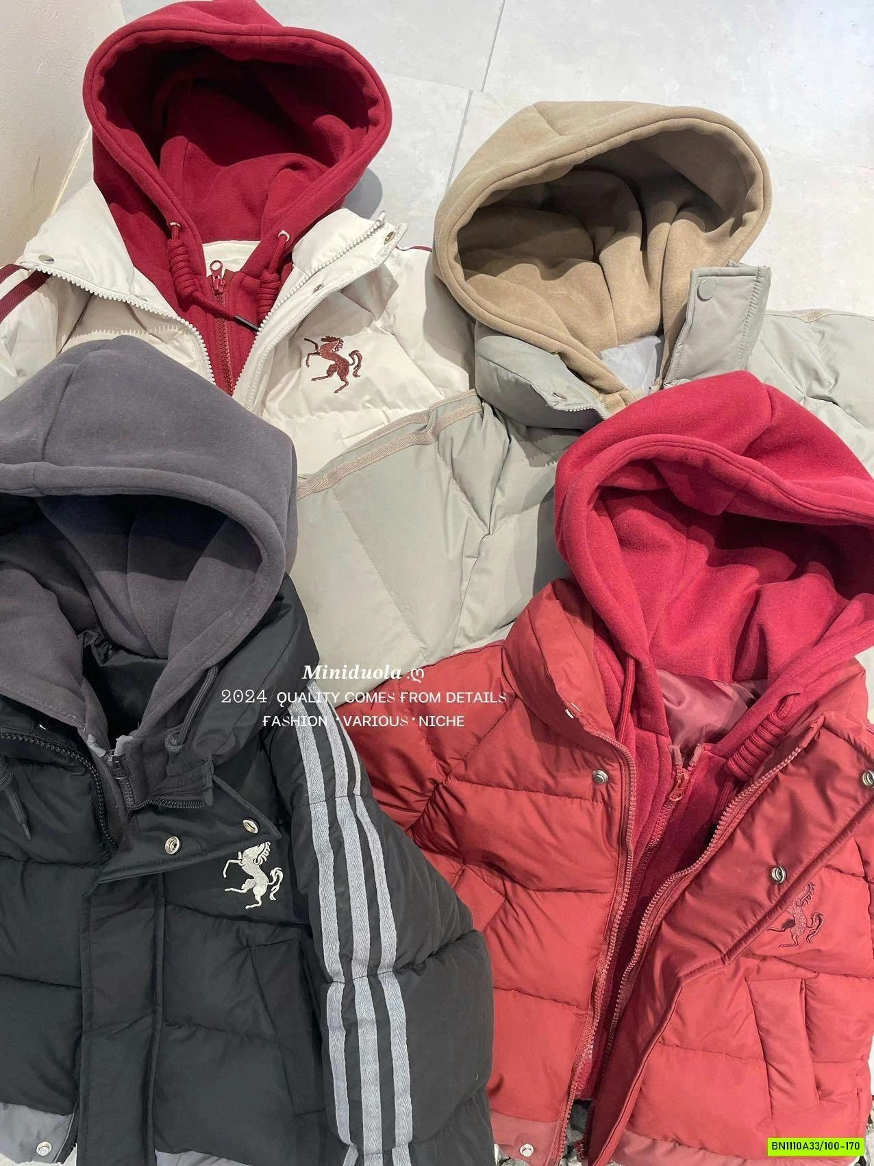 KHOÁC PHAO LIỀN MŨ NỈ