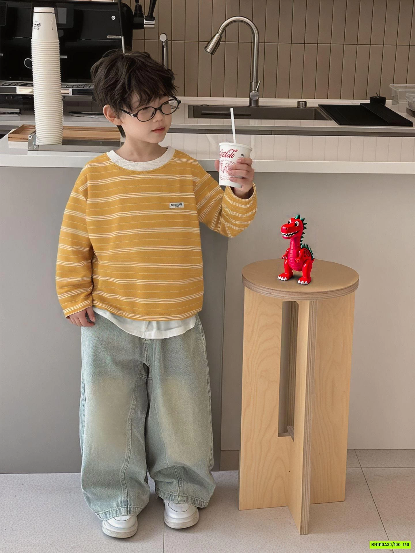 JEANS SUÔNG BẠC GỐI BASIC