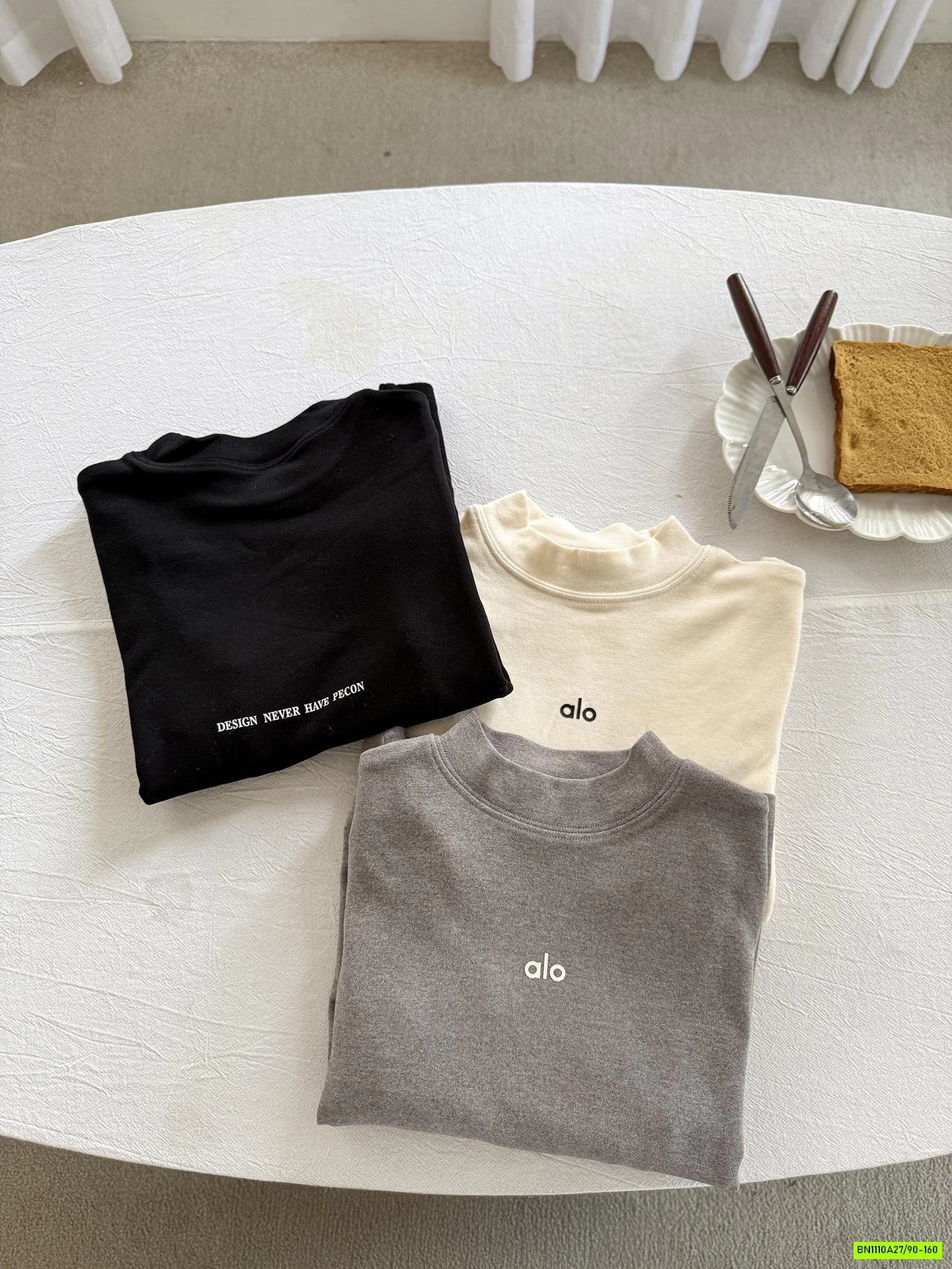 ÁO NỈ GIỮ NHIỆT ALO CỔ 3P