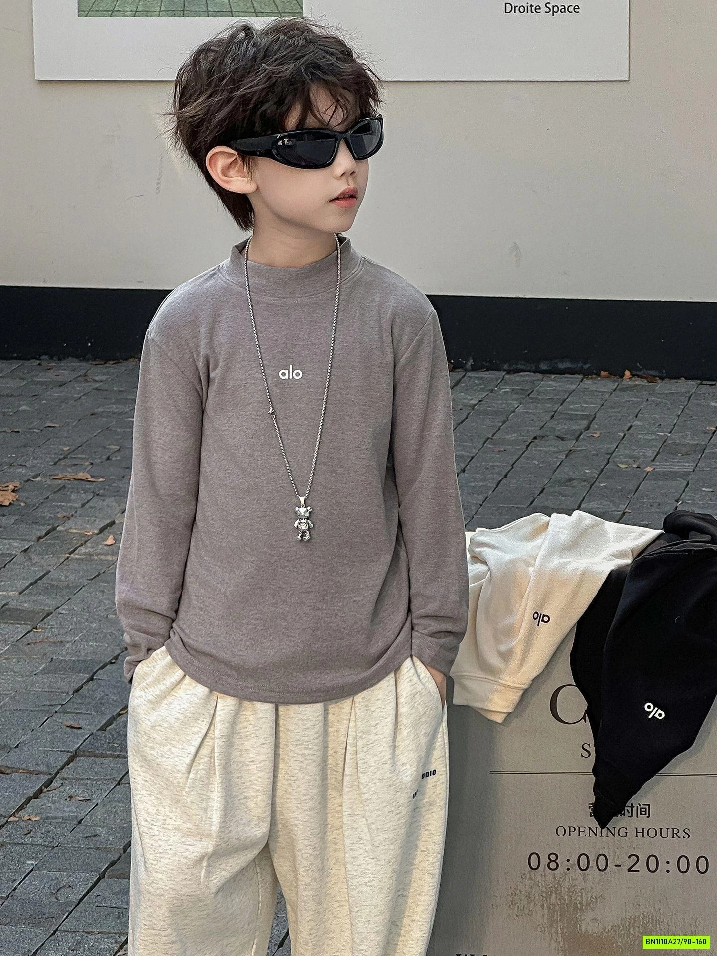 ÁO NỈ GIỮ NHIỆT ALO CỔ 3P