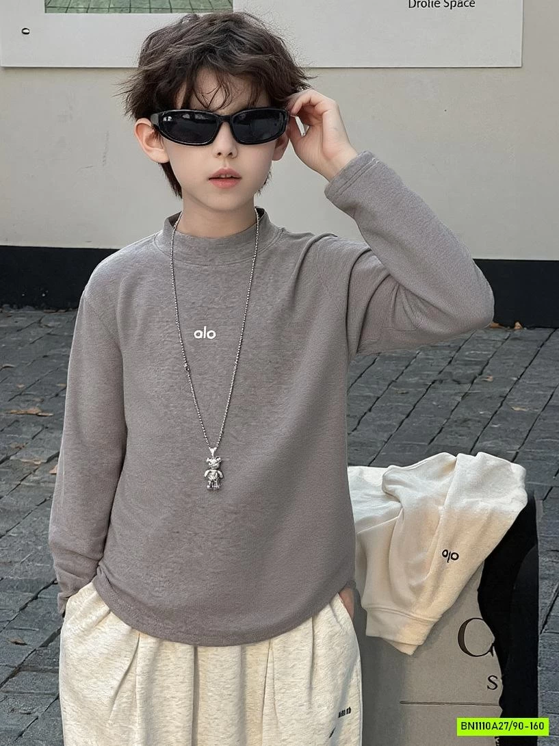 ÁO NỈ GIỮ NHIỆT ALO CỔ 3P