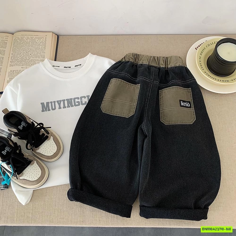 BAGGY CẠP PHỐI MÀU TÚI