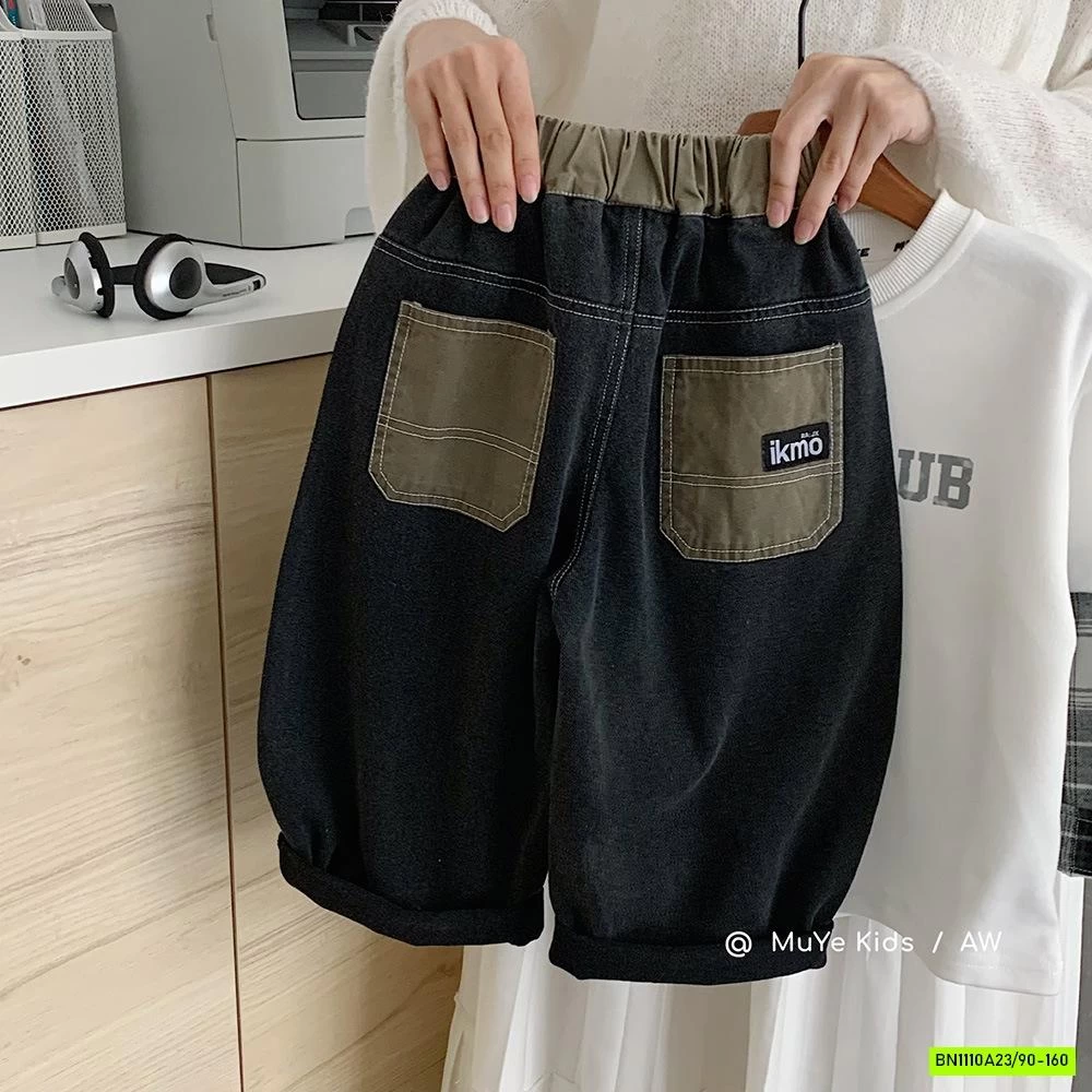 BAGGY CẠP PHỐI MÀU TÚI