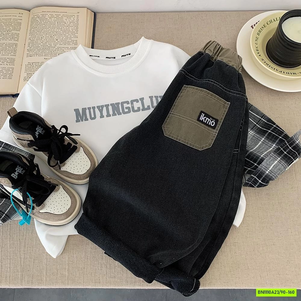 BAGGY CẠP PHỐI MÀU TÚI