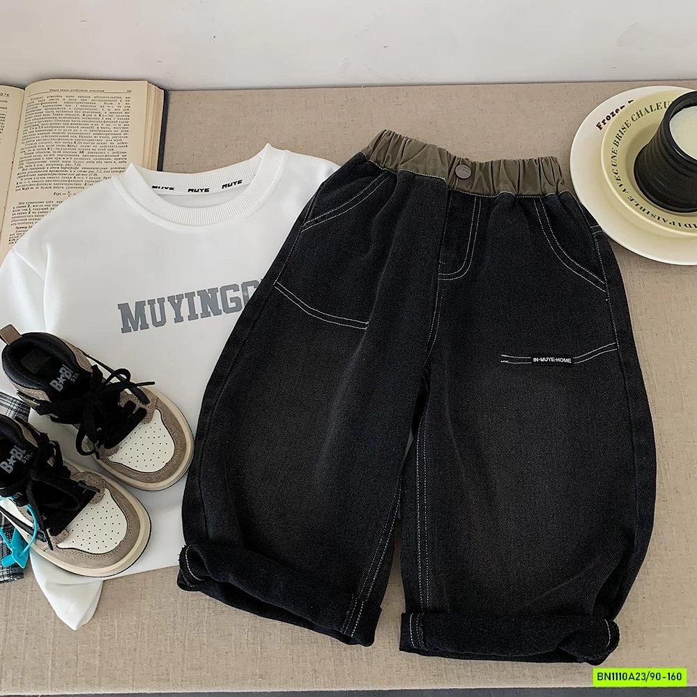 BAGGY CẠP PHỐI MÀU TÚI