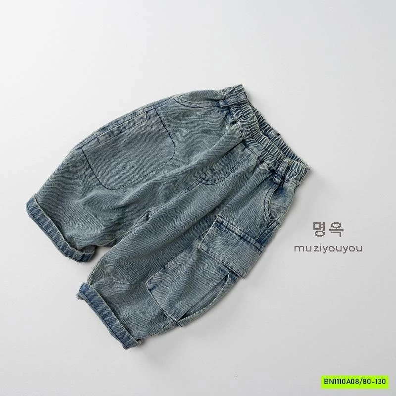 QUẦN JEANS TÚI HỘP MUZİYOUYOU