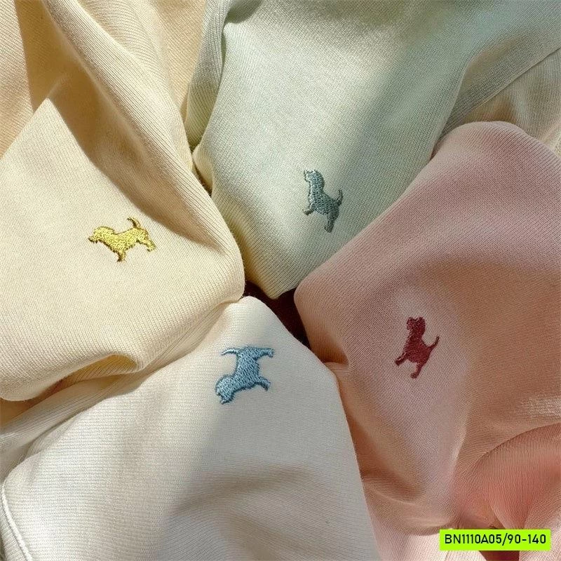 ÁO THUN BÚN THÊU LOGO