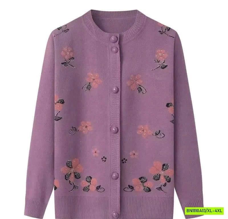 ÁO LEN HOA CHO BÀ CHO MẸ