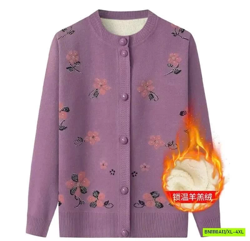 ÁO LEN HOA CHO BÀ CHO MẸ