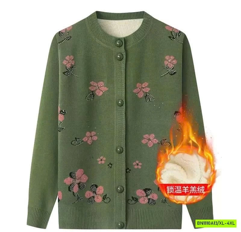 ÁO LEN HOA CHO BÀ CHO MẸ