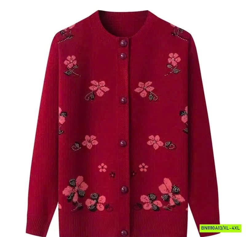 ÁO LEN HOA CHO BÀ CHO MẸ