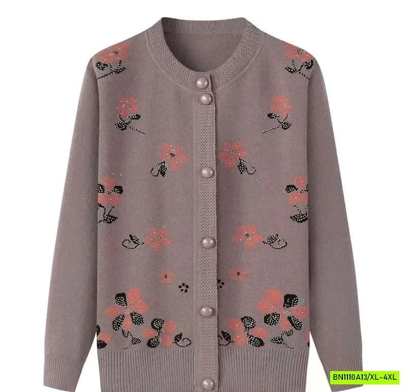 ÁO LEN HOA CHO BÀ CHO MẸ