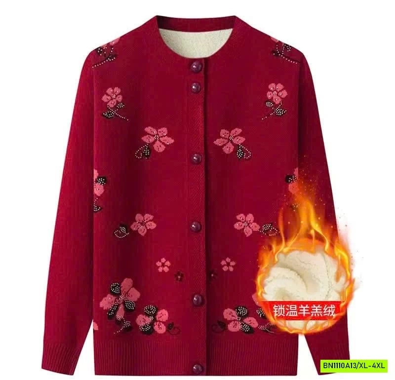 ÁO LEN HOA CHO BÀ CHO MẸ