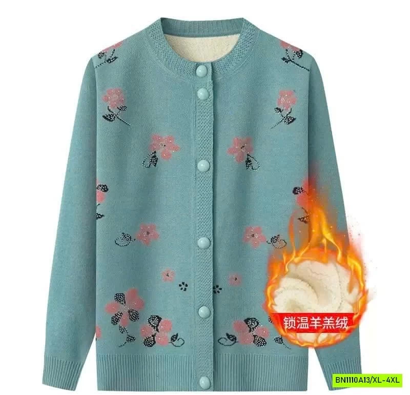 ÁO LEN HOA CHO BÀ CHO MẸ