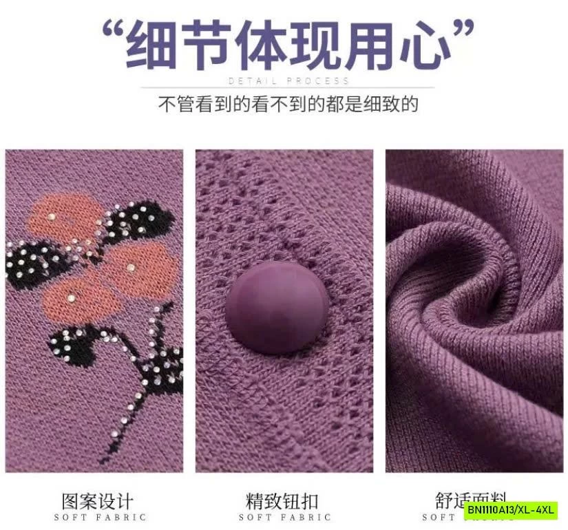 ÁO LEN HOA CHO BÀ CHO MẸ