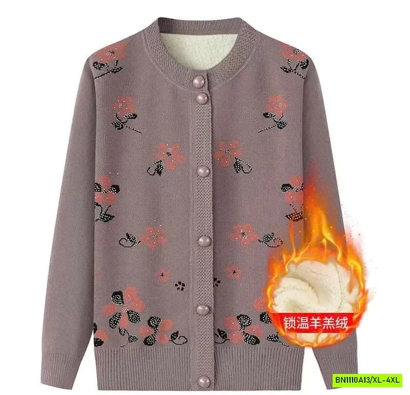 ÁO LEN HOA CHO BÀ CHO MẸ