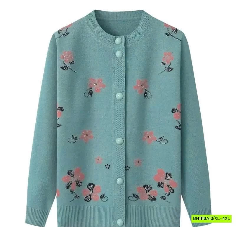 ÁO LEN HOA CHO BÀ CHO MẸ