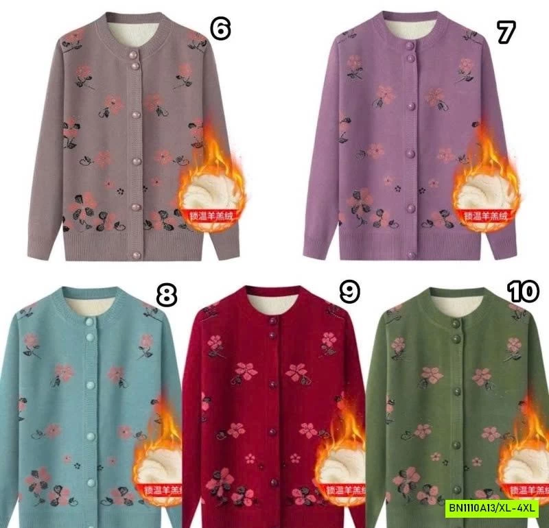 ÁO LEN HOA CHO BÀ CHO MẸ