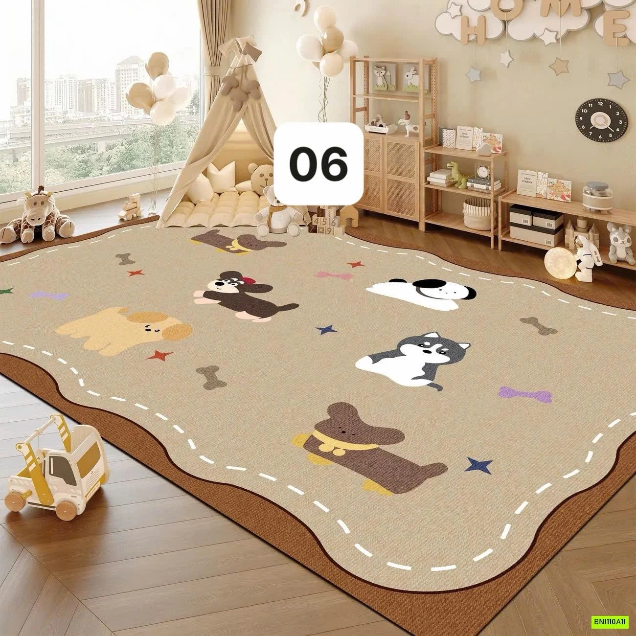 THẢM NỈ TRẢ SÀN VINTAGE