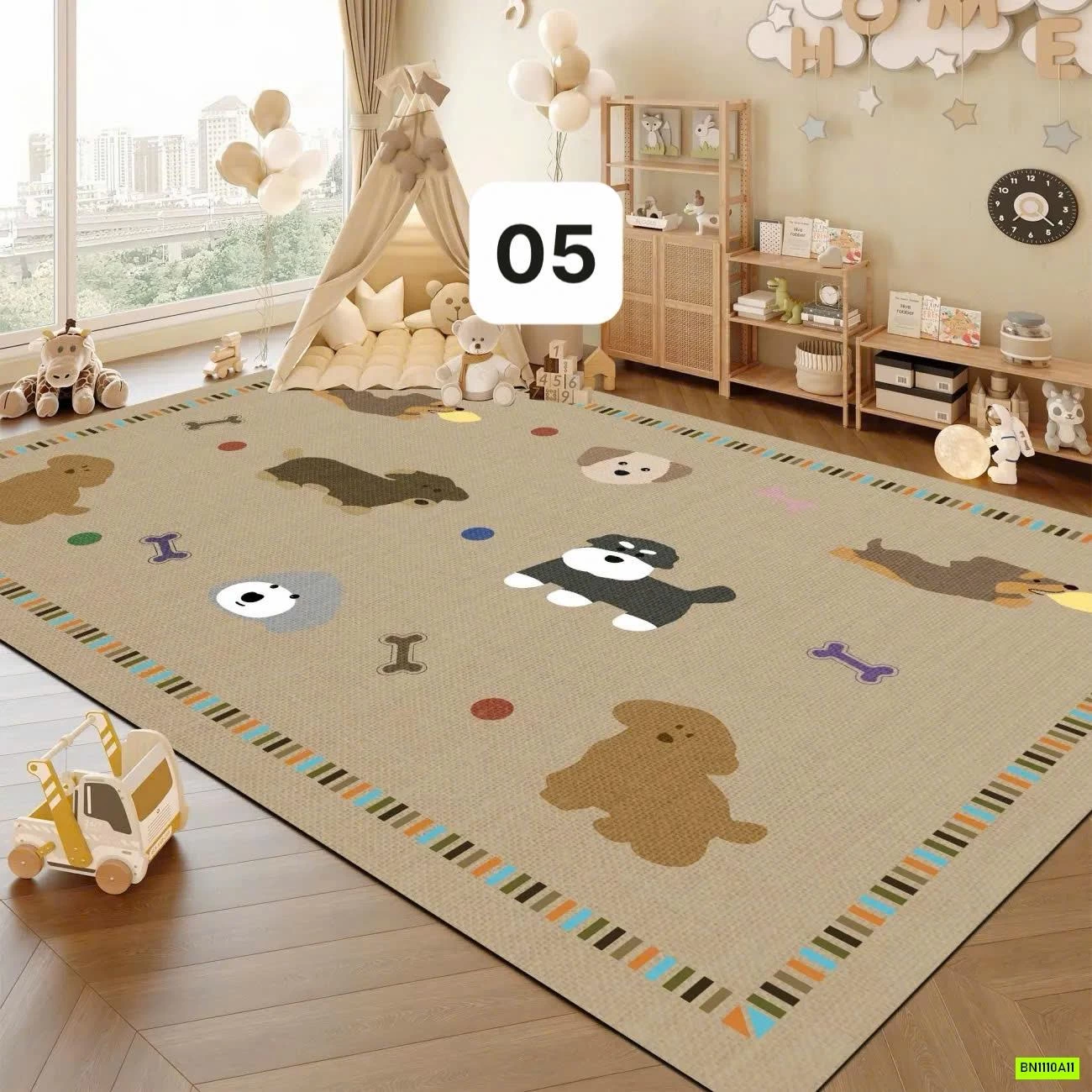 THẢM NỈ TRẢ SÀN VINTAGE