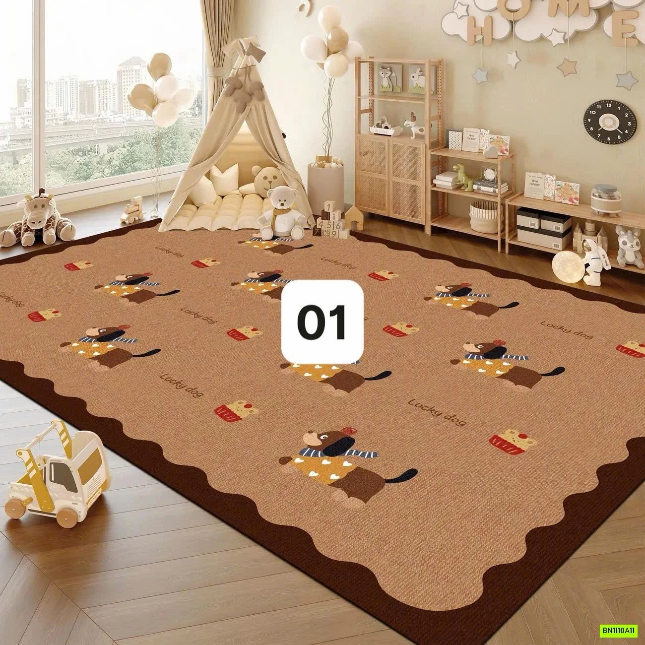 THẢM NỈ TRẢ SÀN VINTAGE