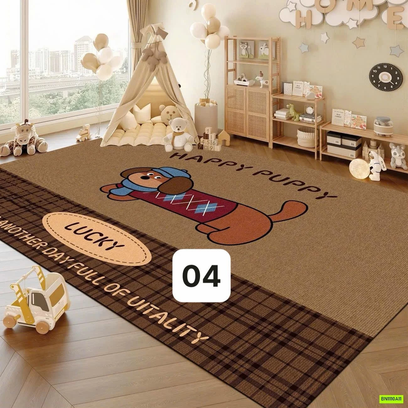 THẢM NỈ TRẢ SÀN VINTAGE