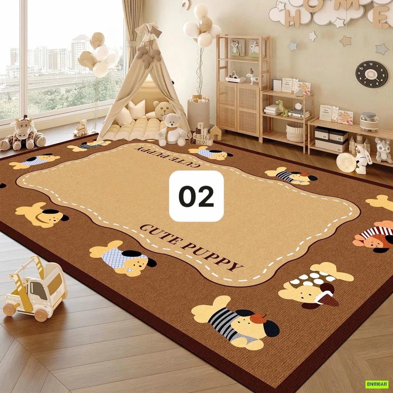 THẢM NỈ TRẢ SÀN VINTAGE