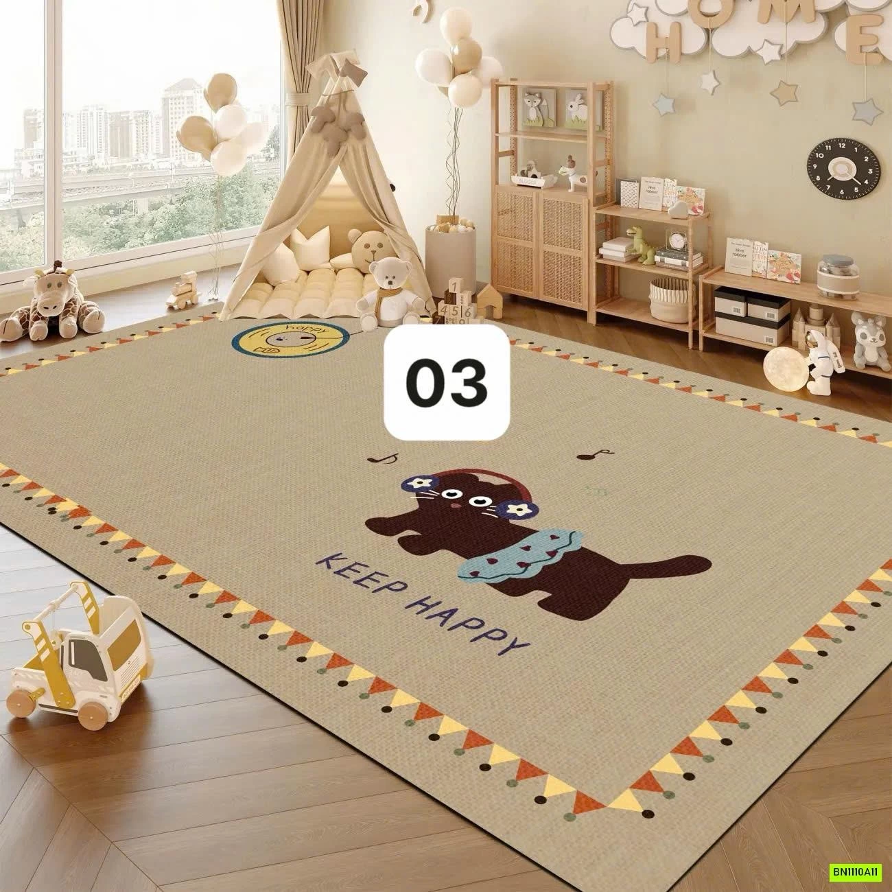 THẢM NỈ TRẢ SÀN VINTAGE