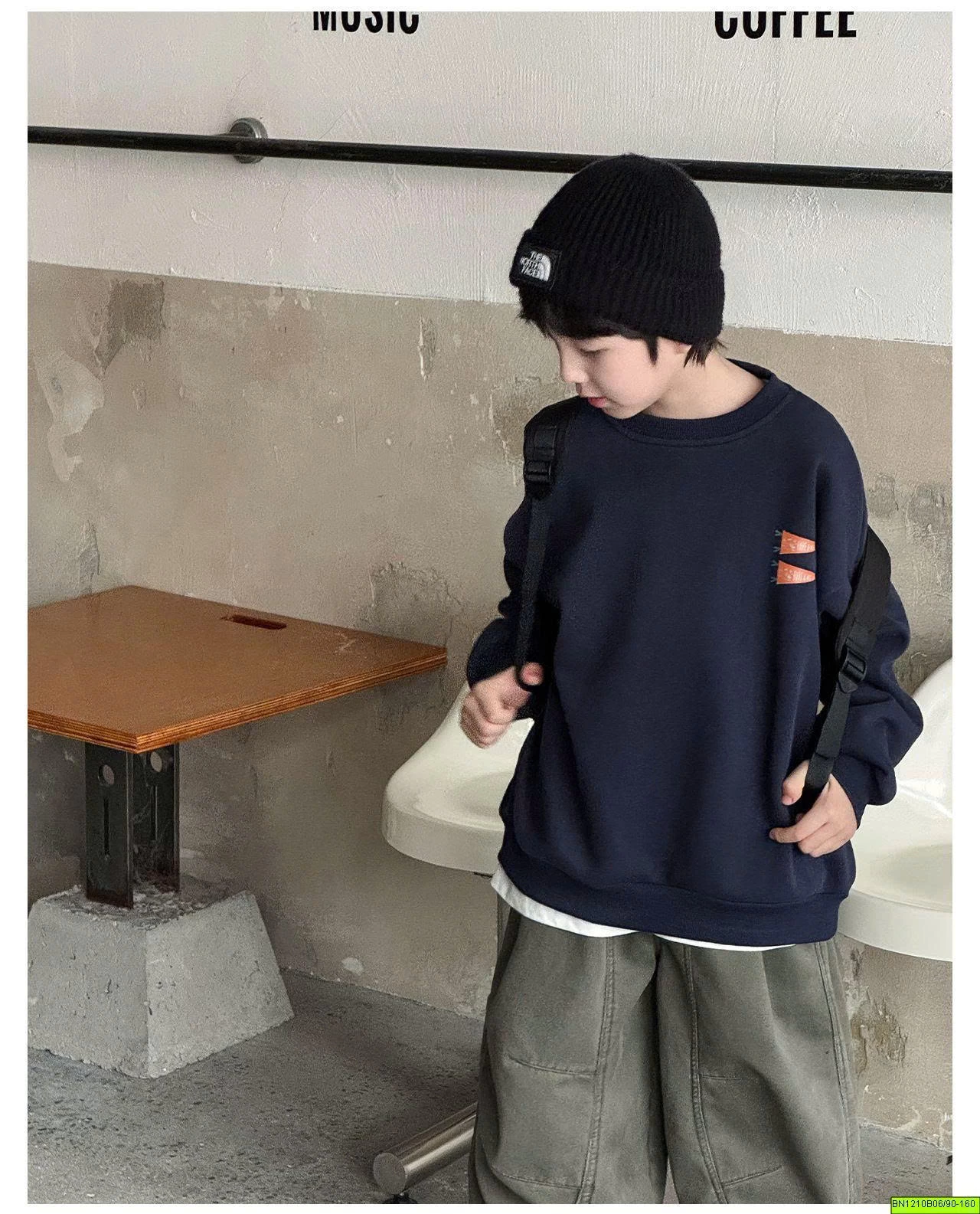 ÁO NỈ CÀ RỐT LÓT LÔNG CỪU AOAOKIDS