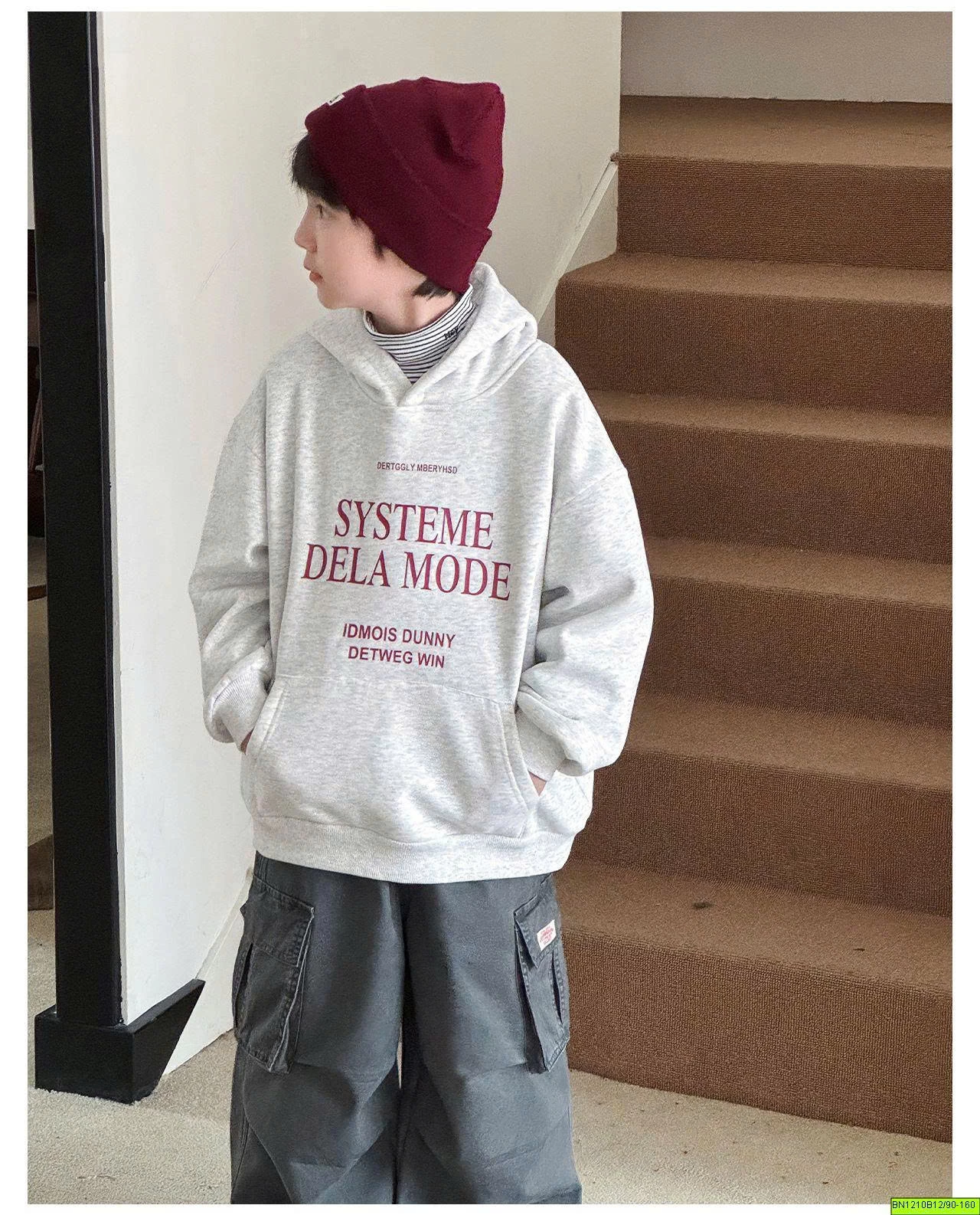ÁO HOODIE IN CHỮ AOAOKIDS