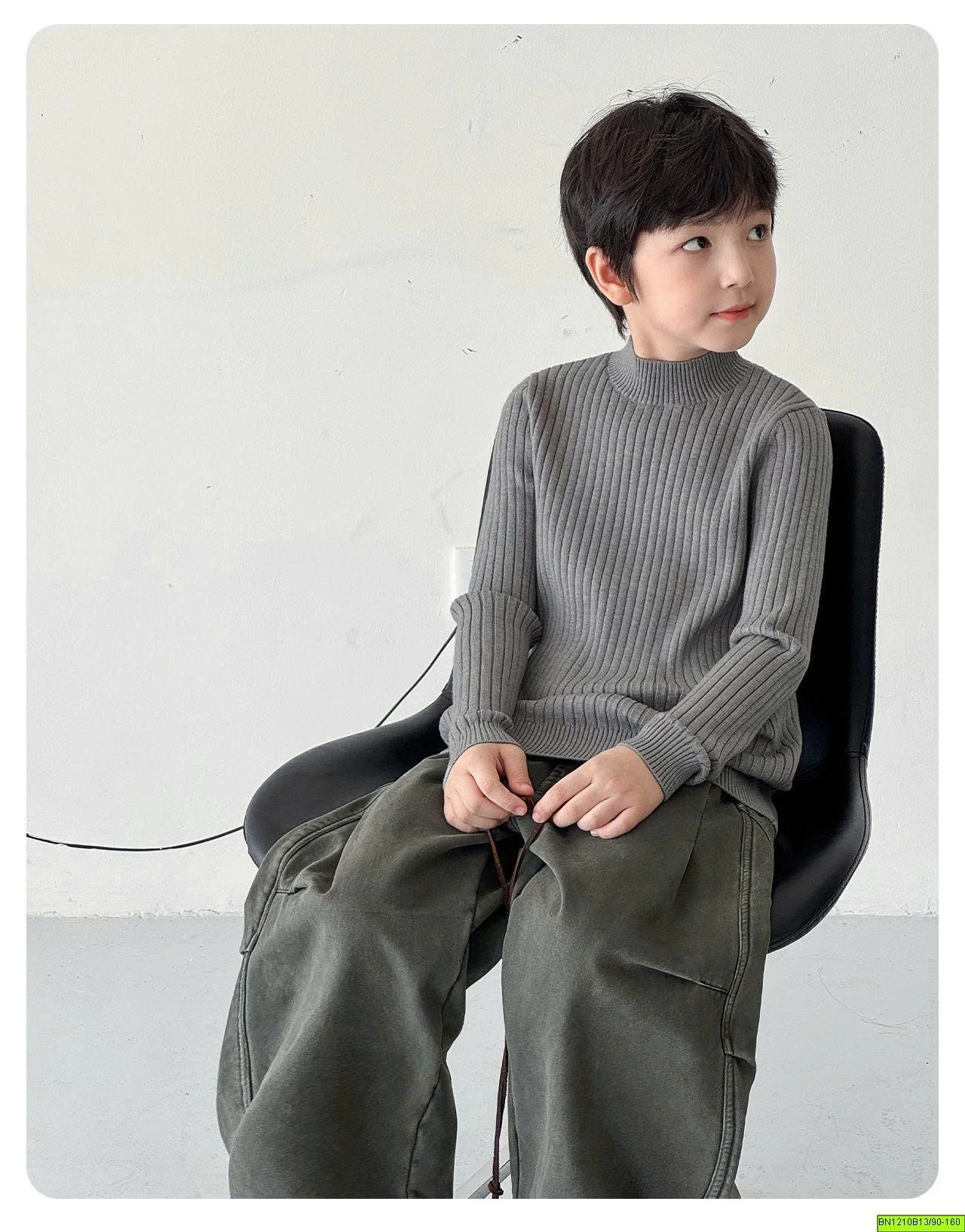 ÁO LEN GÂN CỔ CAO AOAOKIDS