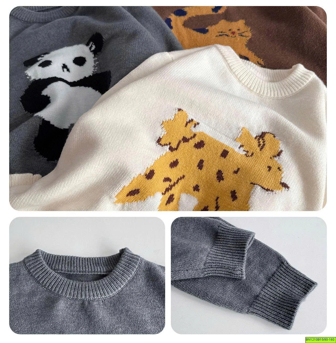 ÁO LEN ĐỘNG VẬT AOAOKIDS