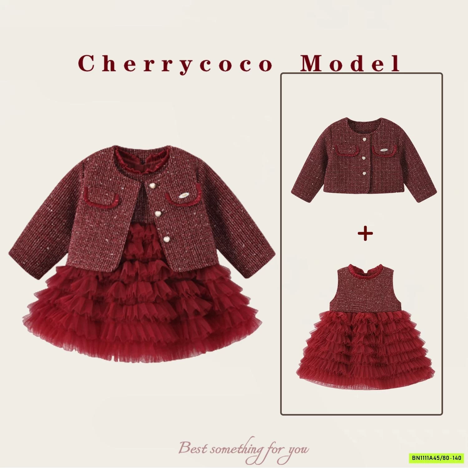 SÉT ĐẦM DẠ 2 MÓN CHERRYCOCO