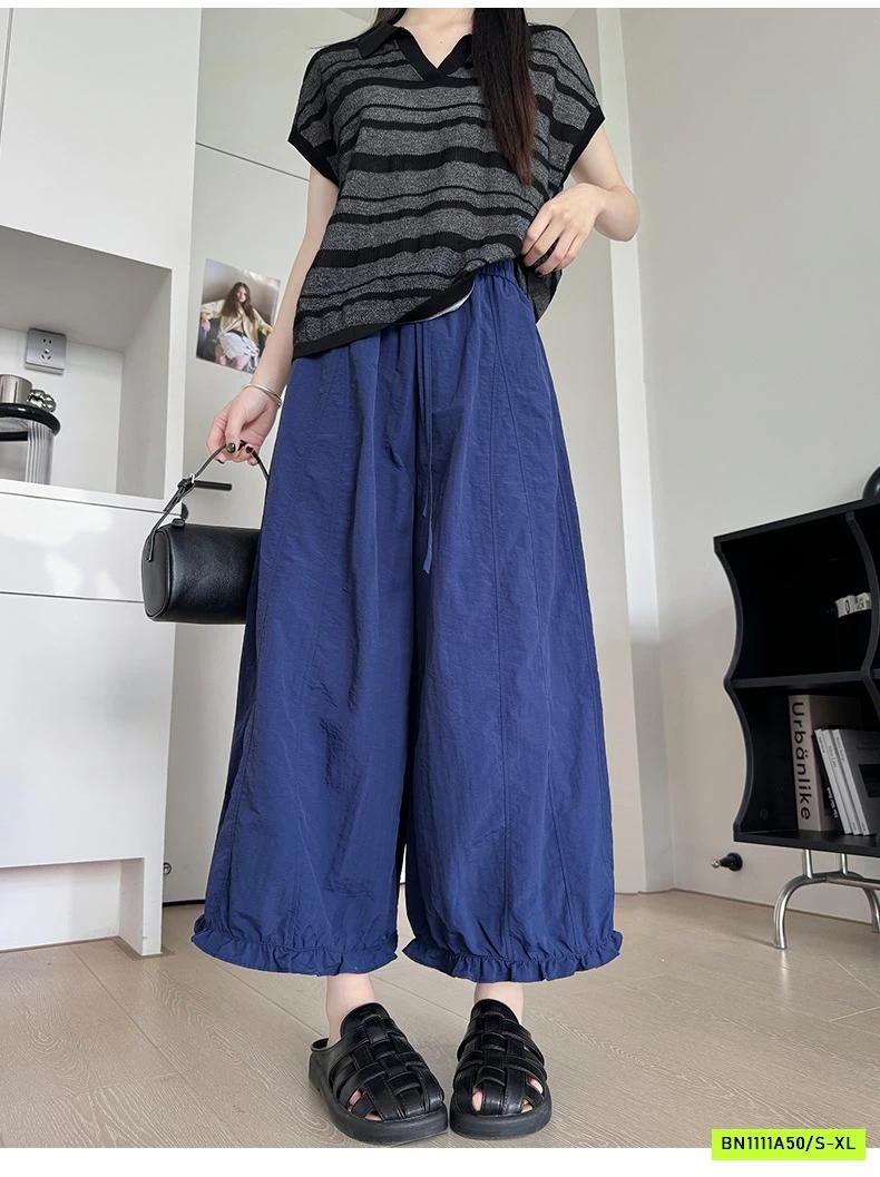 QUẦN BOM GẤU VIỀN BÈO