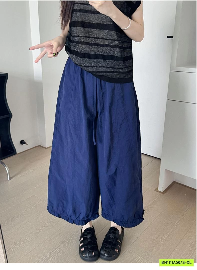 QUẦN BOM GẤU VIỀN BÈO