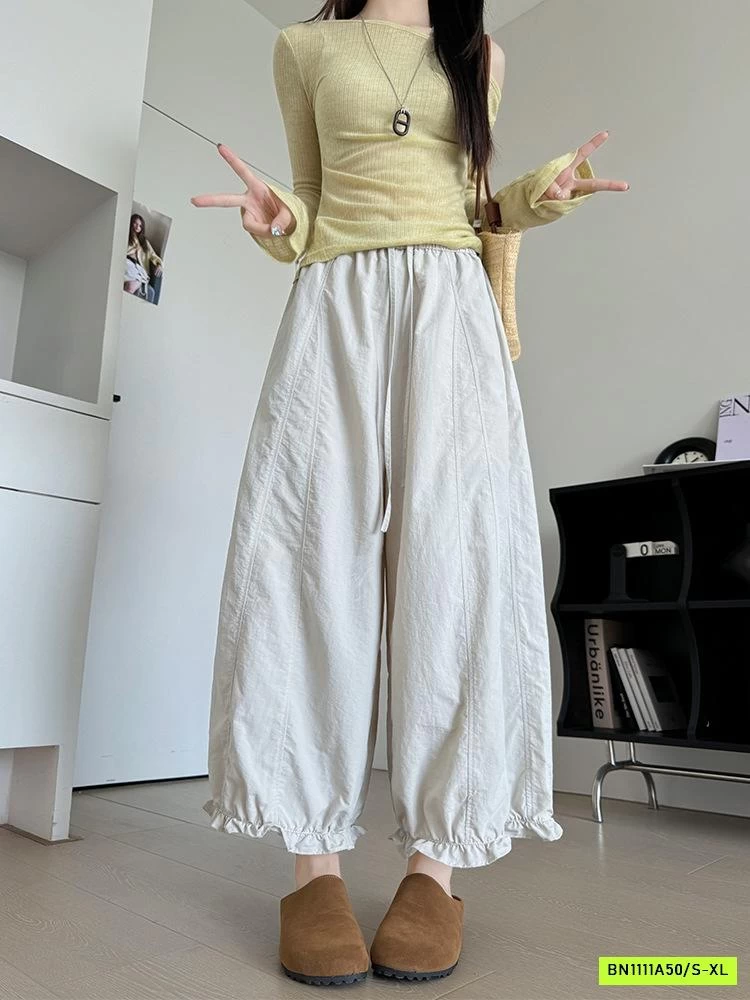 QUẦN BOM GẤU VIỀN BÈO