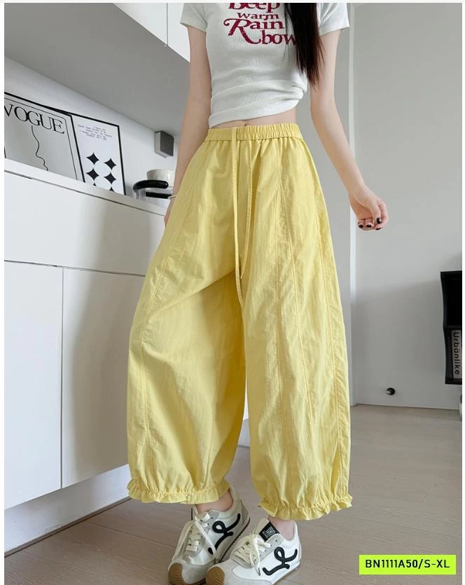 QUẦN BOM GẤU VIỀN BÈO