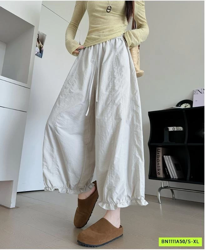 QUẦN BOM GẤU VIỀN BÈO