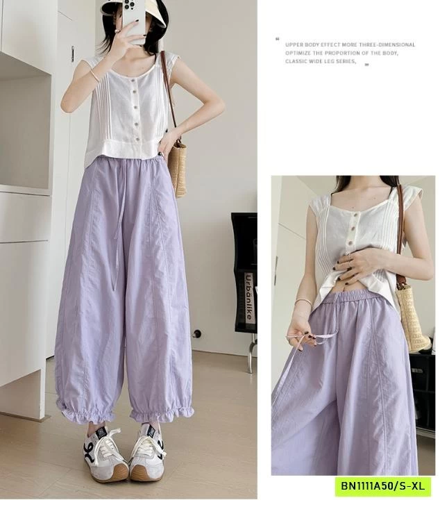 QUẦN BOM GẤU VIỀN BÈO