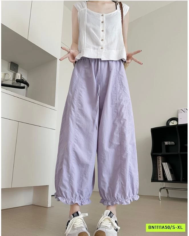 QUẦN BOM GẤU VIỀN BÈO