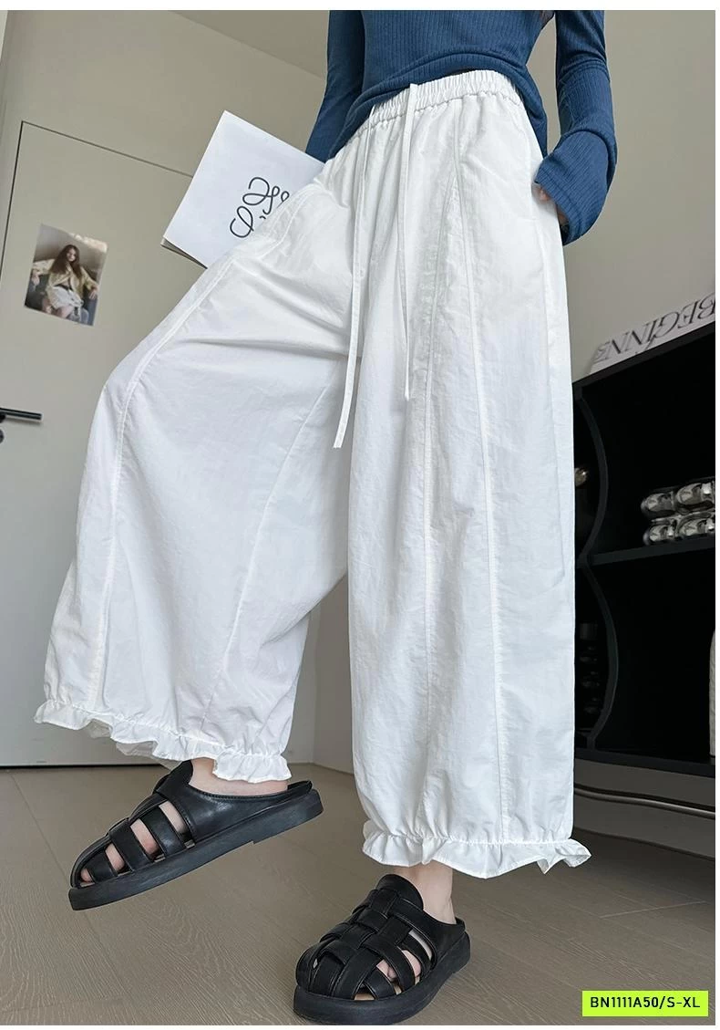 QUẦN BOM GẤU VIỀN BÈO