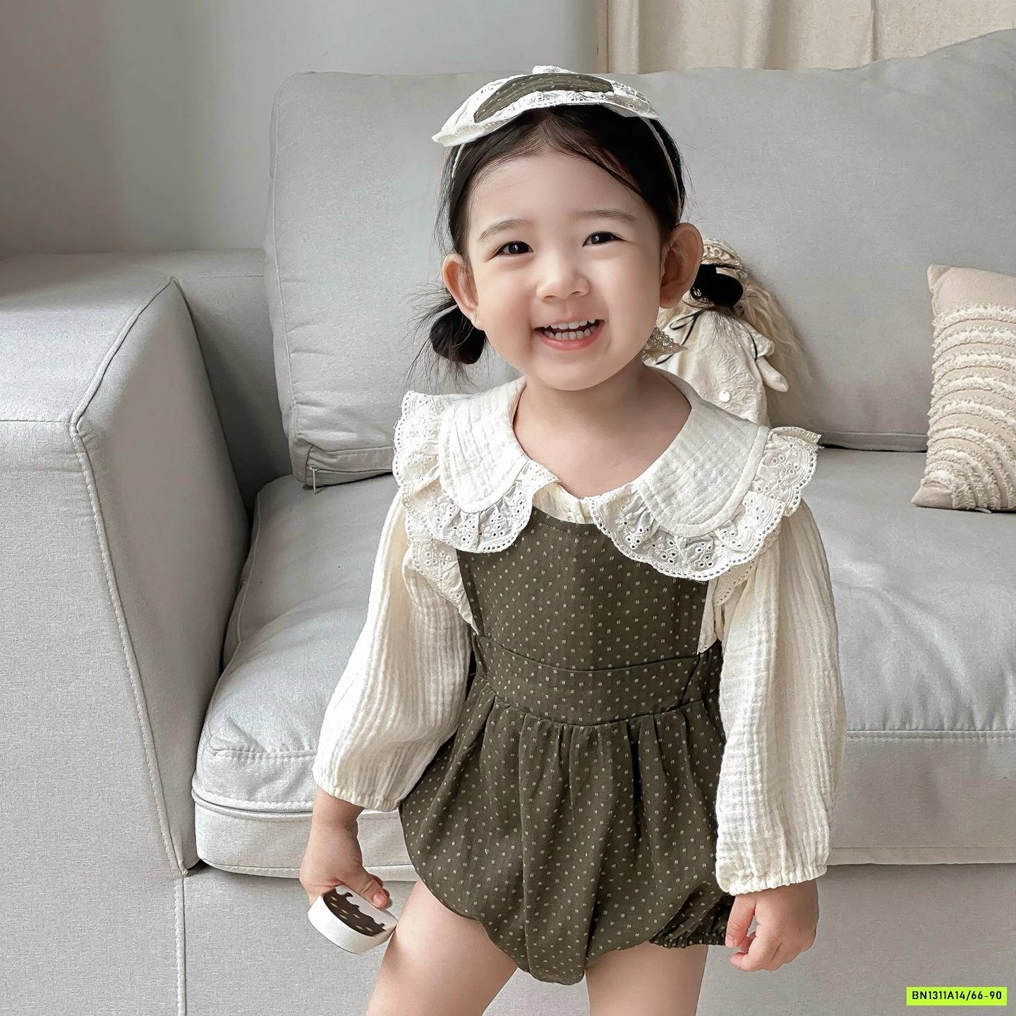 SÉT BODY ĐŨI XANH + SƠ MI CỔ SEN