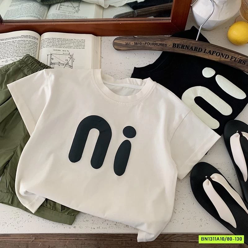 ÁO THUN IN CHỮ NỔI