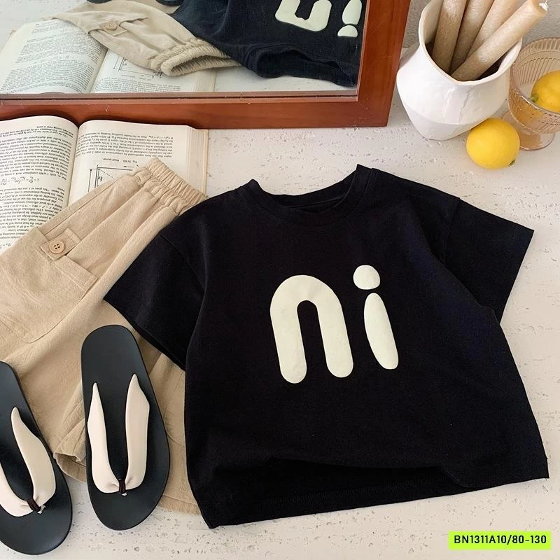 ÁO THUN IN CHỮ NỔI