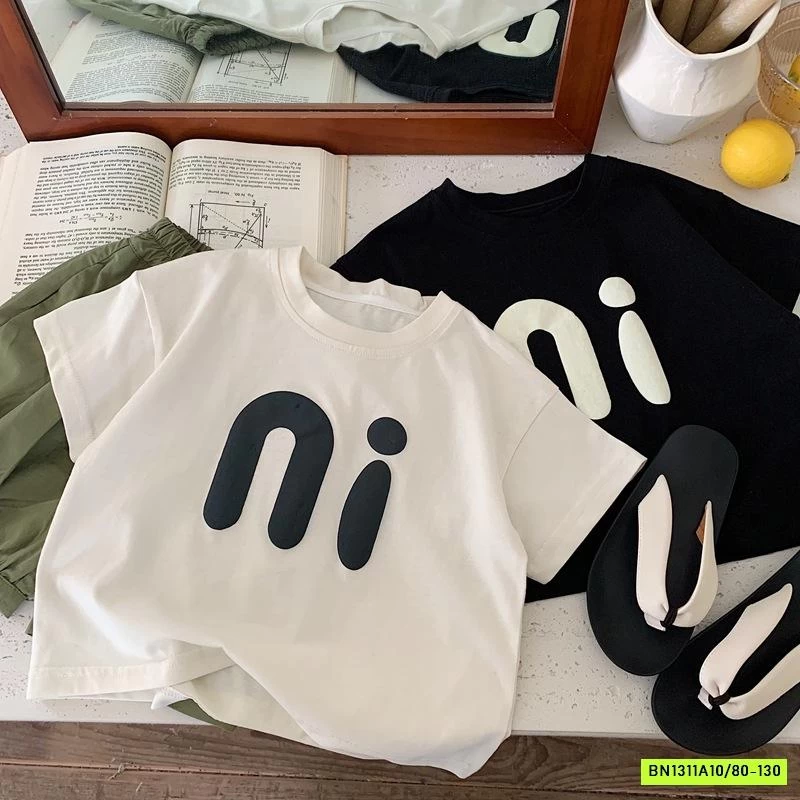 ÁO THUN IN CHỮ NỔI