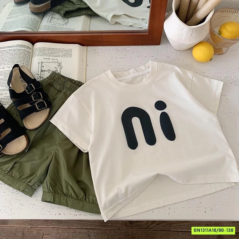 ÁO THUN IN CHỮ NỔI