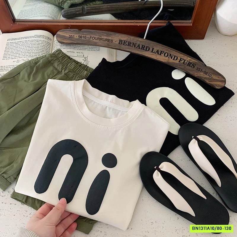 ÁO THUN IN CHỮ NỔI